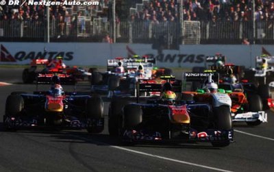 Alguersuari says Buemi to blame for Heidfeld damage