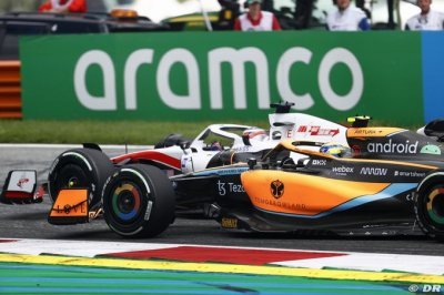 Norris presse la FIA d’interdire les vibreurs-saucisse ‘le plus vite possible’