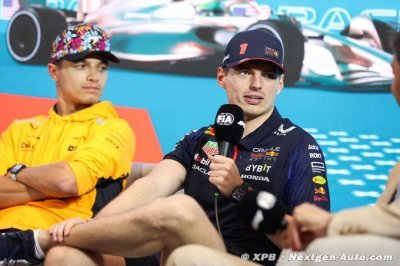 Verstappen et Norris évoquent les soucis de DRS avec les F1 actuelles