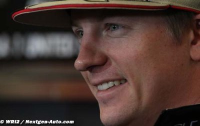 Raikkonen passe son jeudi à Los Angeles