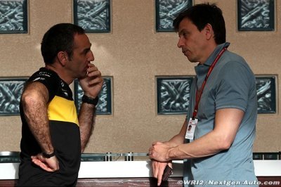 Mercedes, Ferrari et Renault changent leur position pour le moteur 2021