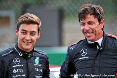 Mercedes F1&nbsp;: Wolff est ’fier’ de former autant de bons pilotes