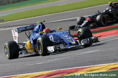Une seule Sauber à l’arrivée à Spa... à la dernière place