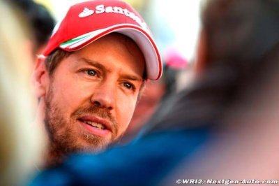 Vettel ne s’avance pas sur les chances de Ferrari
