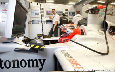 Brawn et Haug constatent les progrès de Schumacher