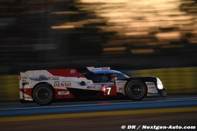 Toyota verrouille la première ligne de peu au Mans 