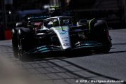 Hamilton n'a pas les mêmes problèmes que Russell à Bakou