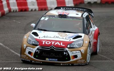 Meeke grabs podium spot in France for Citroën!