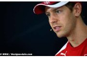 Vettel : Il nous faudrait davantage d'adhérence mécanique
