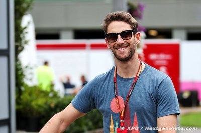 Grosjean trouve ’bizarre’ d’être chez lui à cette époque de l’année