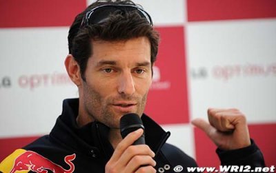 Webber n’a pas encore demandé à être n°1