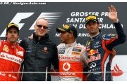 Hamilton bat Alonso et Webber !