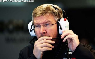 Ross Brawn est satisfait de ses pilotes...