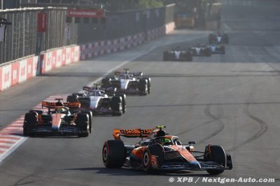 McLaren F1&nbsp;: Norris piégé par les tendres, Piastri 10e mais malade