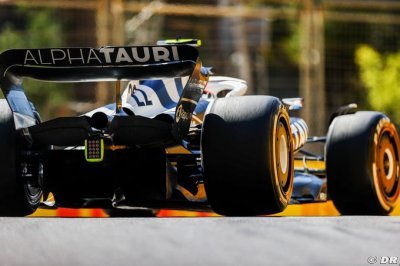 Casse du DRS&nbsp;: AlphaTauri modifie son aileron arrière