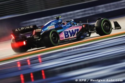 Ocon victime de ses freins et éliminé dès la Q1 à Singapour