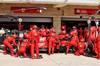 Binotto&nbsp;: ’Une fois de plus’, un arrêt au stand coûte cher à Ferrari