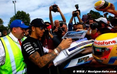 Hamilton&nbsp;: mes fans m’apportent une énergie incroyable