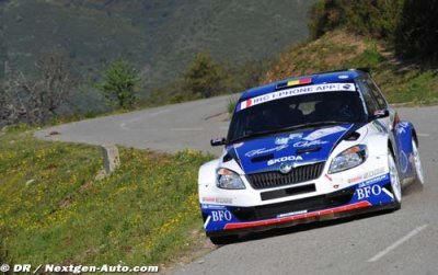 Loix flies, Kopecký crashes in shakedown