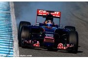 Un petit souci technique pour la Toro Rosso STR10