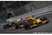 Vettel peut remercier Kubica, Petrov et Rosberg