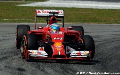 Alonso liste les points d’amélioration de sa Ferrari F14 T