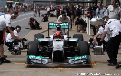 Schumacher ne veut pas de pneus froids en 2013