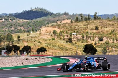Alpine F1 en grande forme ce vendredi au Portugal