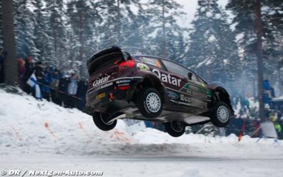 Ostberg charges into podium position for Qatar M-Sport