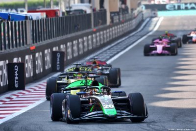 F2, Abu Dhabi, Course principale&nbsp;: Dürksen remporte la dernière course de la saison