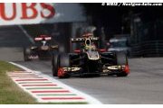 Des sentiments mitigés chez Lotus Renault GP après Monza