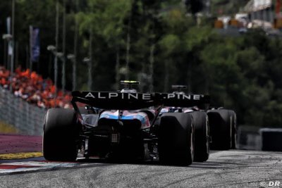 Le niveau global d’Alpine F1 s’améliore selon Famin