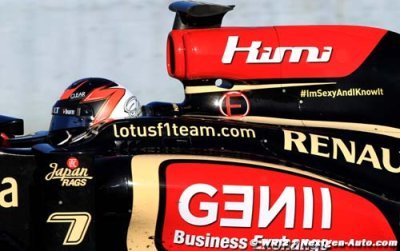 Lotus se réjouit de ses premiers essais avec la E21