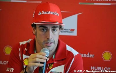 Alonso aborde son duel avec Vettel ’calme et concentré’