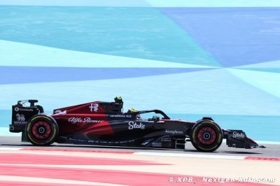 Zhou et Alfa Romeo F1 ont pris un ’bon départ’ à Bahreïn