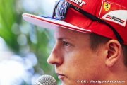 Raikkonen : Plus d'adhérence, plus de puissance