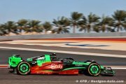 Stake F1 : Zhou 'sent clairement la différence' avec 2023