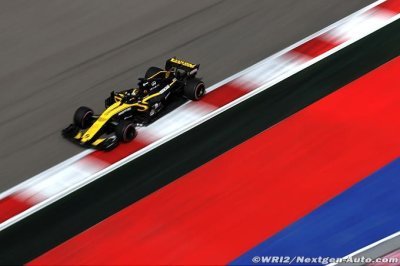 Trois pilotes étaient en piste pour Renault aujourd’hui