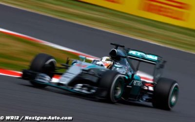 Hungaroring, Libres 1&nbsp;: Hamilton meilleur temps d’une séance animée