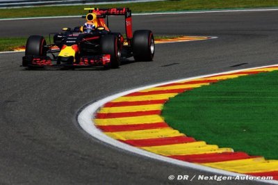 Qualifying - Belgian GP report: Red Bull Tag Heuer
