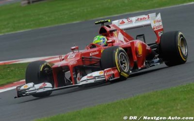 Massa termine au pied du podium