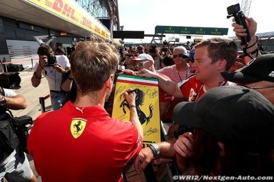 Vettel se dit ’confus’ par la nouvelle zone DRS de Silverstone