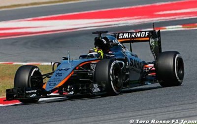 Yelloly découvre la F1 et teste des pièces pour la VJM08 B