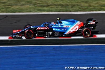 Alpine F1&nbsp;: Ocon était bien plus à l’aise pour sa deuxième saison 