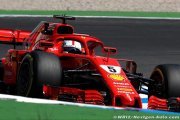 Vettel n'est pas encore au point sur un tour