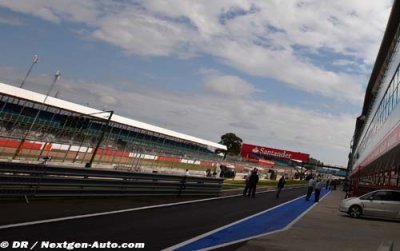 Deux zones de DRS à Silverstone 