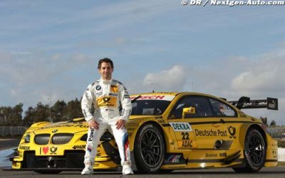 Timo Glock avec BMW Team MTEK et Deutsche Post
