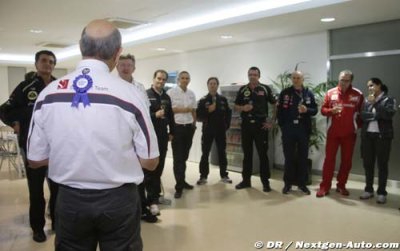 Jordan rend hommage à Peter Sauber