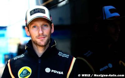 Grosjean not expecting winning Lotus in 2015