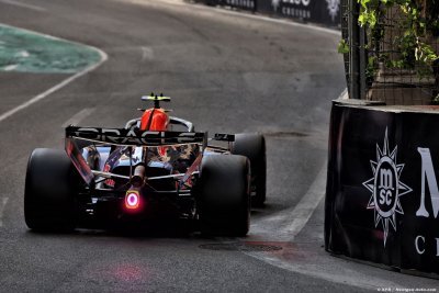Hadjar admits he deliberately held back in Baku